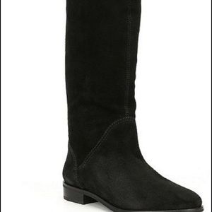 Gianni Bini Love-It Boots In Black Suede Size 8.5